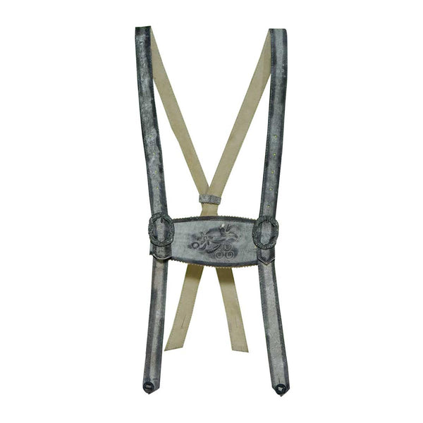 Gray Bavarian Suspender