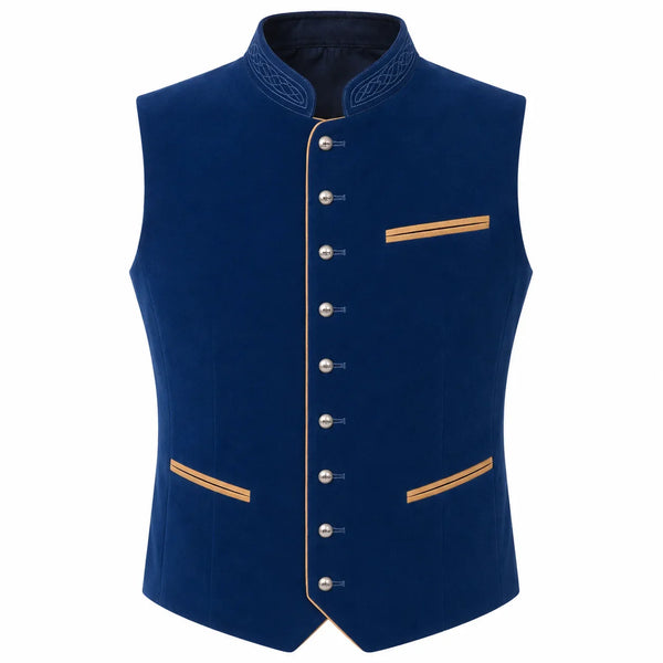 Azuremont Velvet Trachten Vest