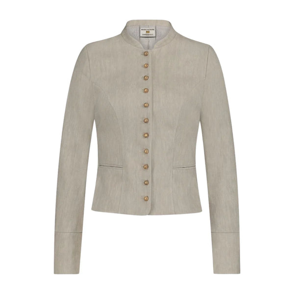 Bavarian Dirndl Jacket (Stone)