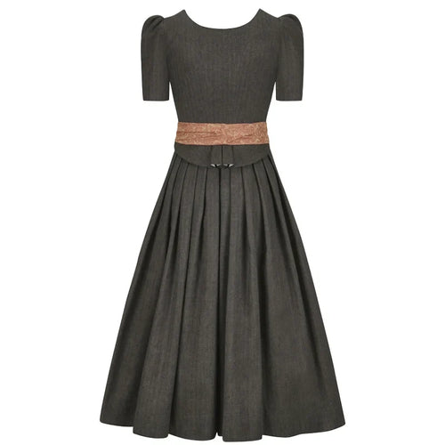 Charcoal Blue Dirndl