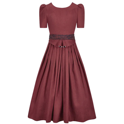 Wine Red Dirndl