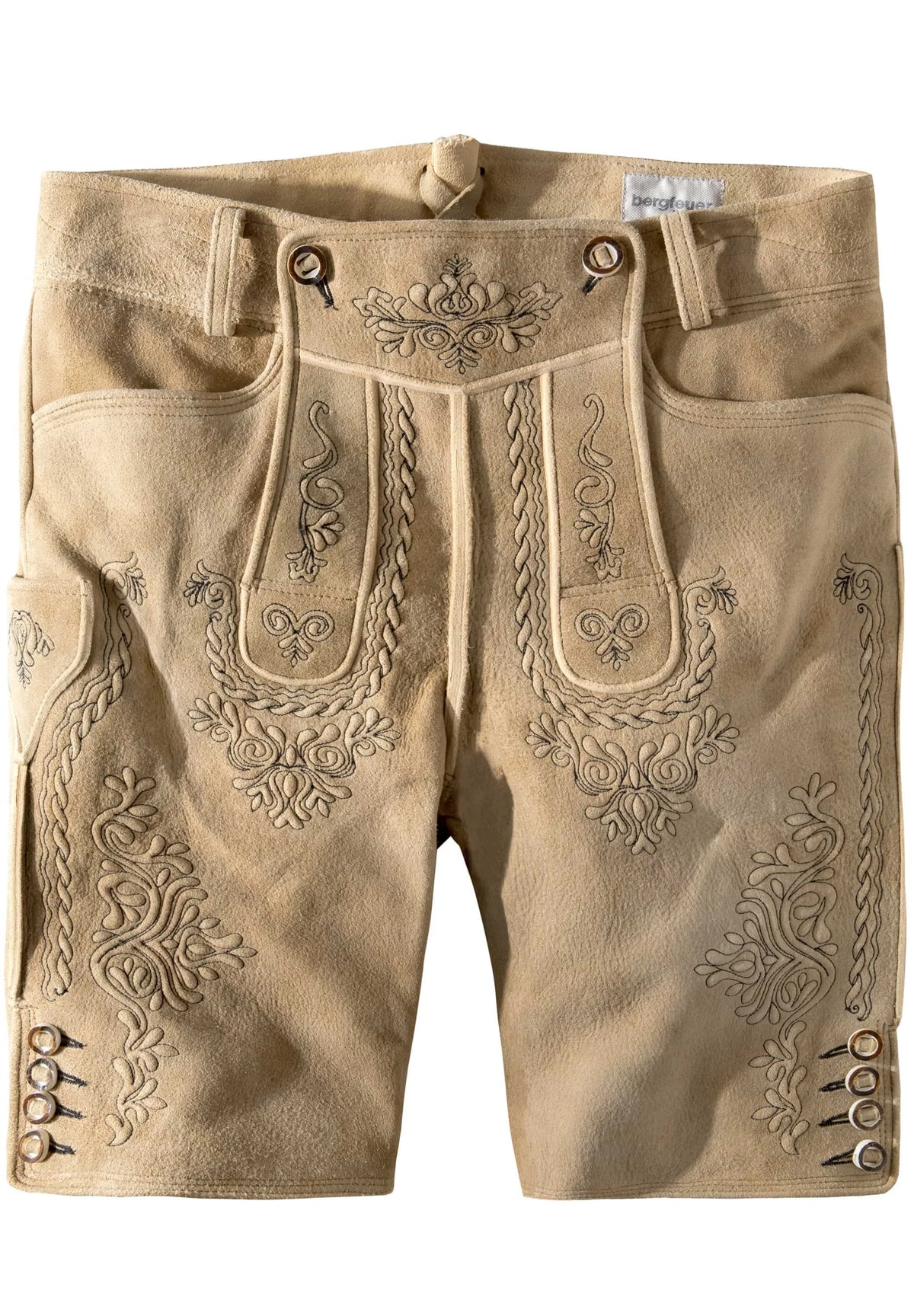 Alpine Regal Tan Lederhosen