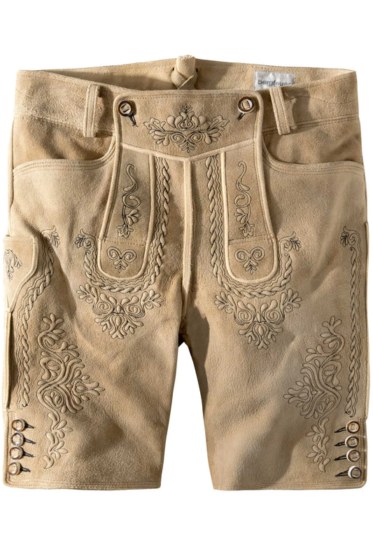 Alpine Regal Tan Lederhosen