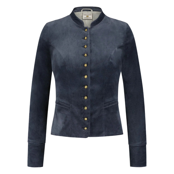 Bavarian Dirndl Jacket (Blue Haz)
