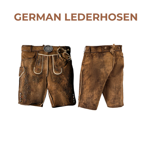 German Lederhosen Men