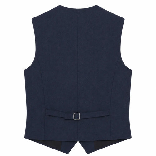 Men's Navy Blue Traditional Trachten Vest