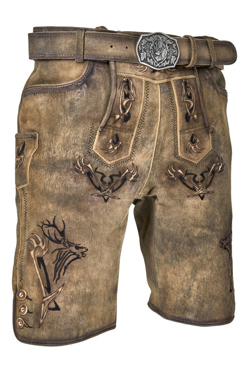 Oktoberfest Brown Lederhosen