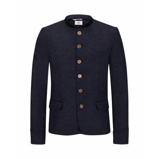 Trachten Coat Deep Blue
