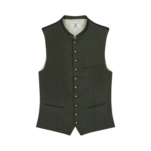 Trachten Vest Olive Green