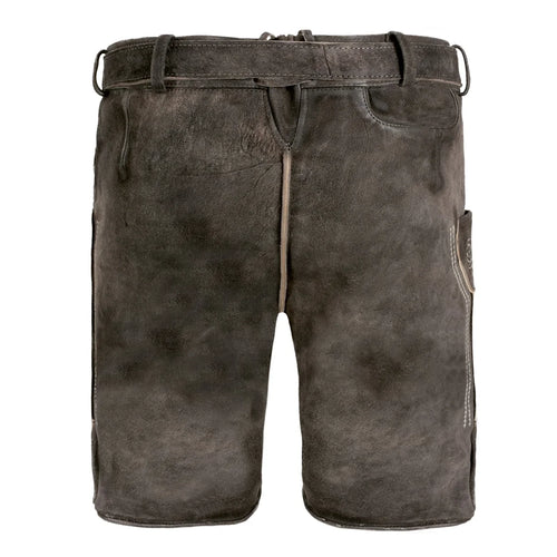 Lederhosen Grey Brown