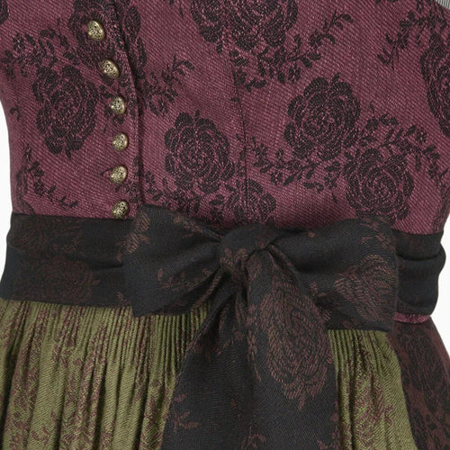 Vintage Rose Green Dirndl